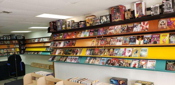 Newly opened by former owner of Sphinx Comics, still unpacking and adding stock.