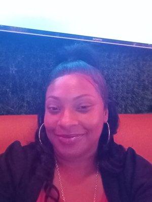 Lace frontal weave,up in front, down in back. I love it