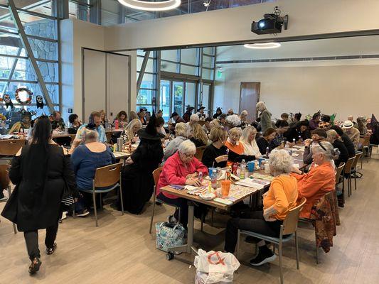 Spooktacular Halloween Bingo patrons enjoying bingo on Monday October 27, 2025.