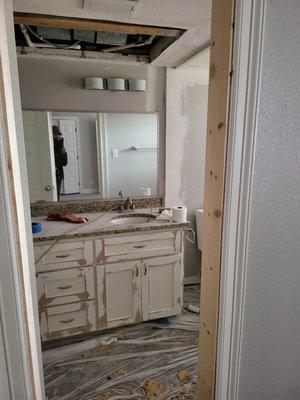 Water damage recovery