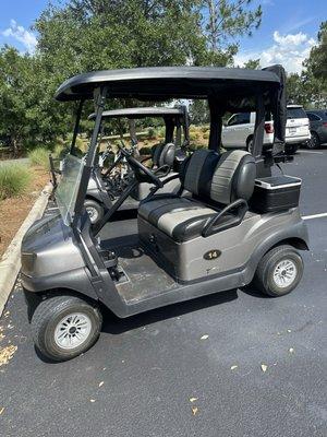 Basic golf cart. No gps