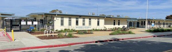 Front of Hughes Elementary