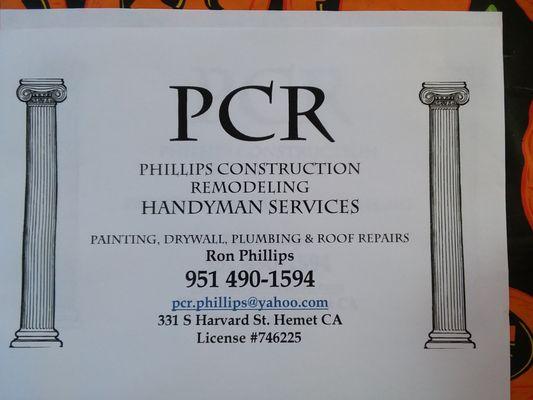 Phillips Construction & Remodeling