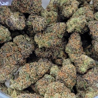 Legal THCA flower via the 2018 farm bill.