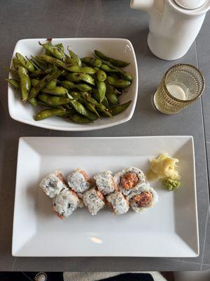 Edamame & Tuna Roll