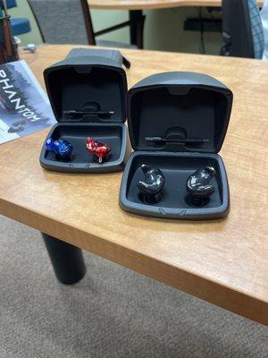 Custom molded hearing protection/earbuds