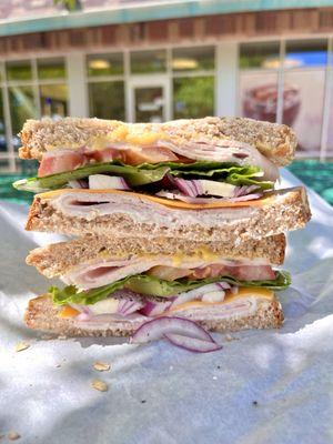 build your own sandwich + soda $10.xx