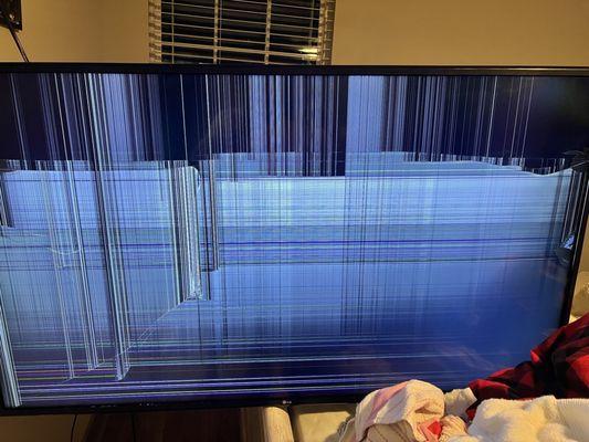 Broken TV