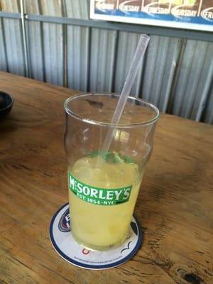 I got a Malibu bay breeze, and it was delicious!