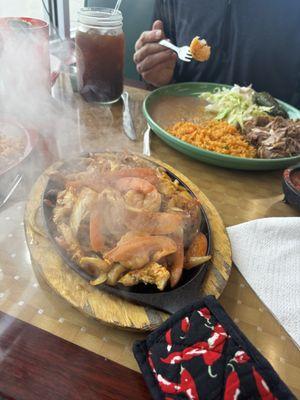 Fajitas Texanas no peppers