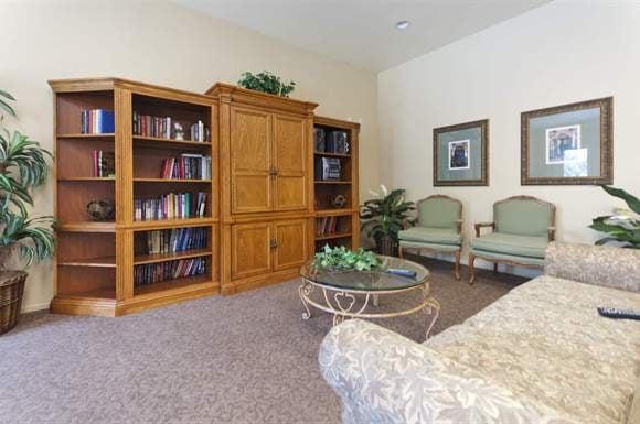 Clubhouse BookRoom & Television Area