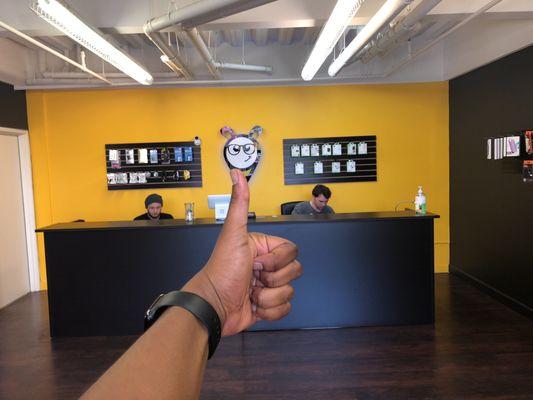 Amazing, quick, professional job fixing my work phone glass... and great customer service. Thank you!