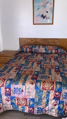 Recently repainted rooms