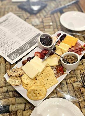 Meat and cheese board