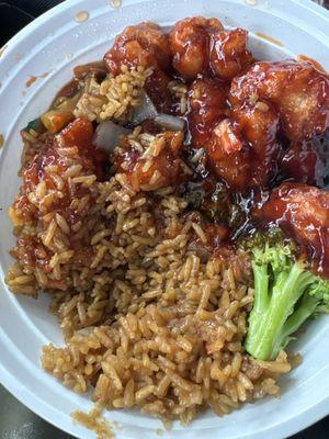 General Tso's Chicken Lunch