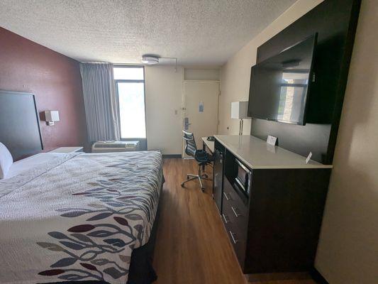 View from vanity area