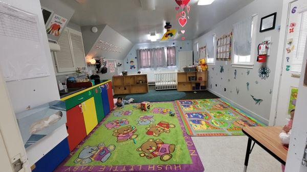 Inside a classroom of Coles Cottage Academy