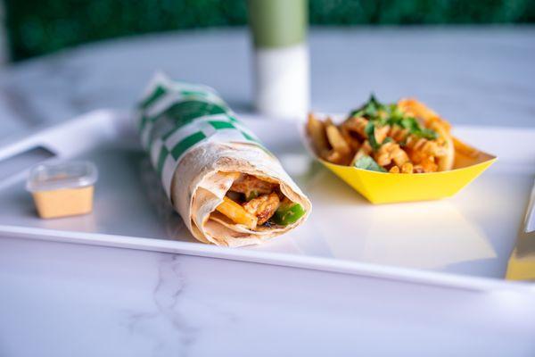 "Chicken Lavash Wrap"