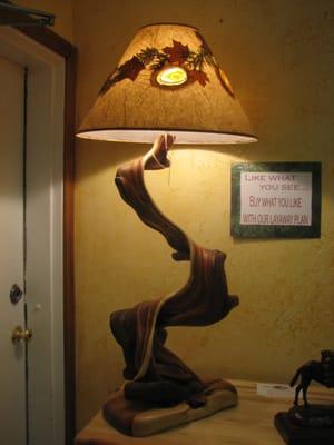 Unique, One of a kind Lamps by Montana Western Juniper