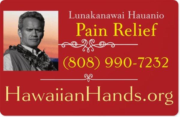 Hawaiian Hands - Pain Relief