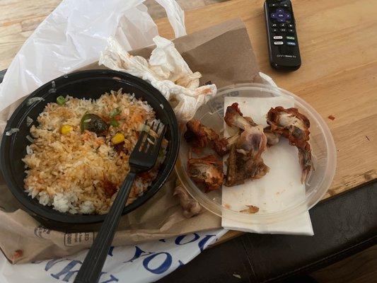 Someone who was starving