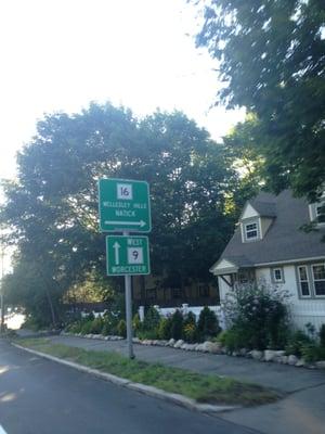 Town Of Wellesley -- Worcester Street / Route 9, Junction @ Route 16, Wellesley