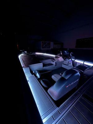 Another shot of the boat lighting.