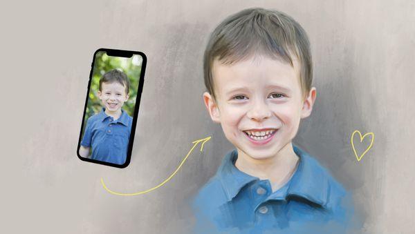 Send me a favorite photo and I can create a work of art for you!