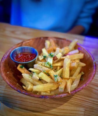 Garlic fries - YUM!!