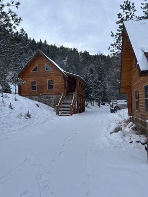 Mount Princeton Hot Spring Resort Cabin.