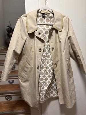 Coach raincoat vintage size 12 runs regular fits M-Large