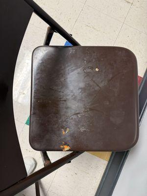 Dirty chair