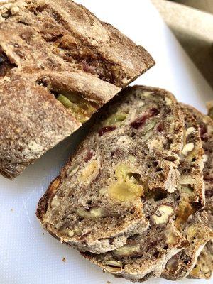 Cranberry nut bread