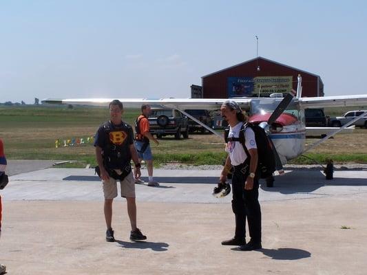 My instructor and I