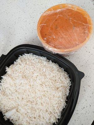 Chicken Tikka Masala for takeout!