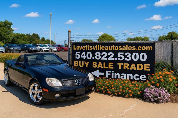 Luxury convertible ready for the road! Visit Lovettsville Auto - Buy, Sell, Trade & Finance.