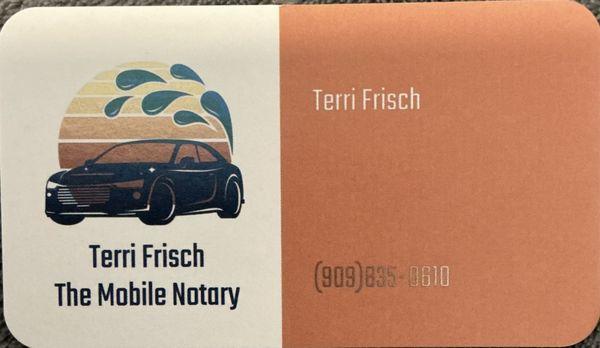 Terri Frisch The Mobile Notary