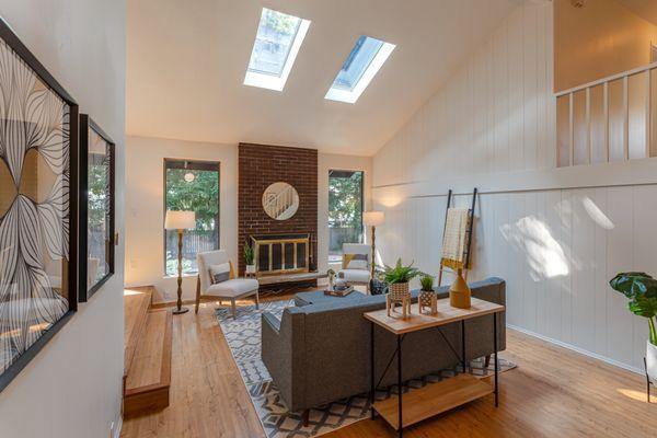 The transformed 6055 SW Elm Ave in Raleigh West. August 2023... we got 25 offers (!)