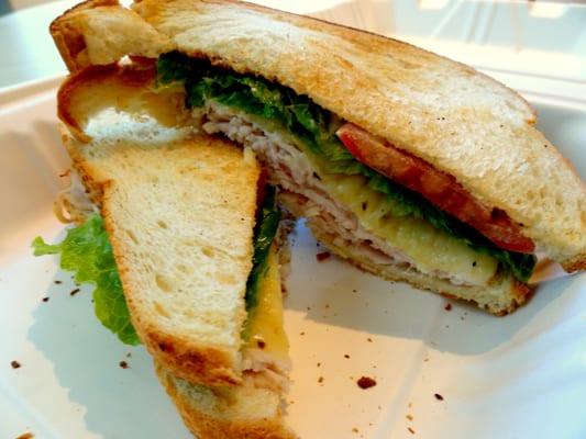 Toasted Turkey Pepperjack on sourdough