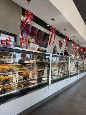 Inside bakery treats ready for you.