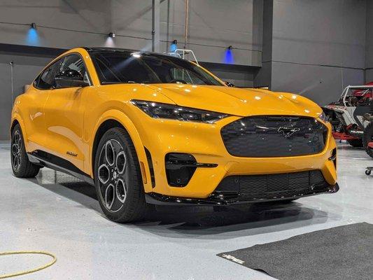 This 2022 Ford Mustang Mach-E received a complete Xpel PPF Treatment.