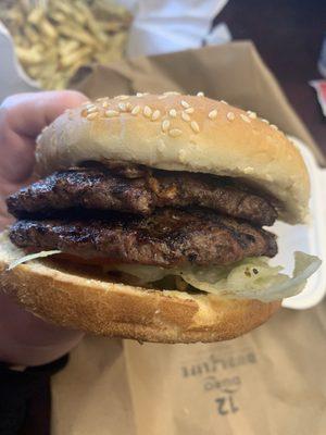 Redwood Double Hamburger