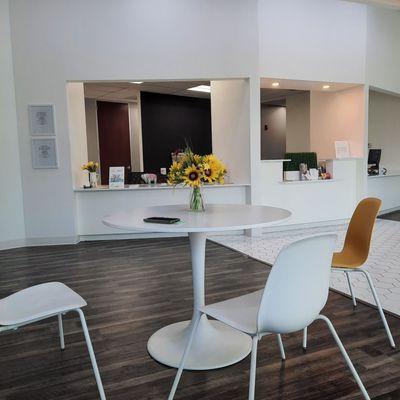 Front area that turns into the yoga space at 6p on Thursdays