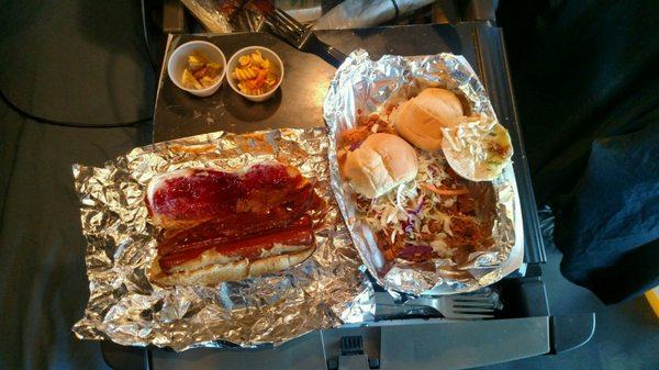 Scooby Doo & Pulled pork sliders