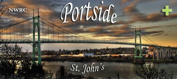 The beautiful St. John's Bridge