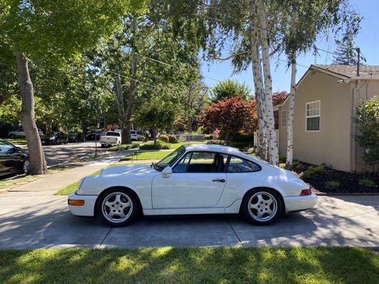 Thanks for getting her running tip top!