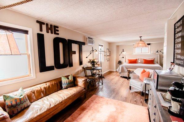 Living Space at the Loft