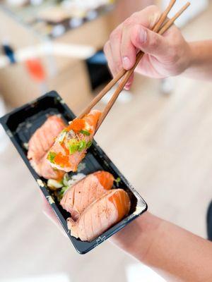 Seared Salmon -- IG: @phuoodwithvicks