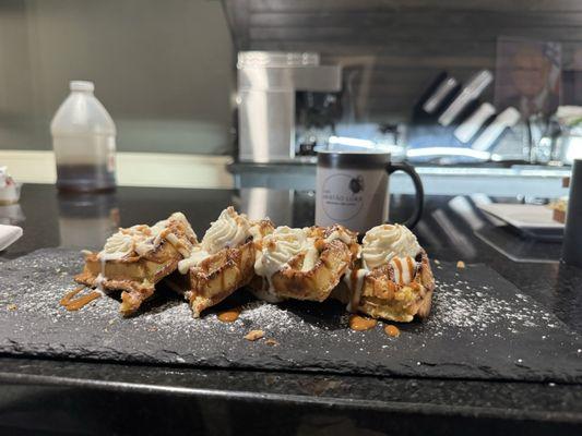 Dulce de Leche waffles