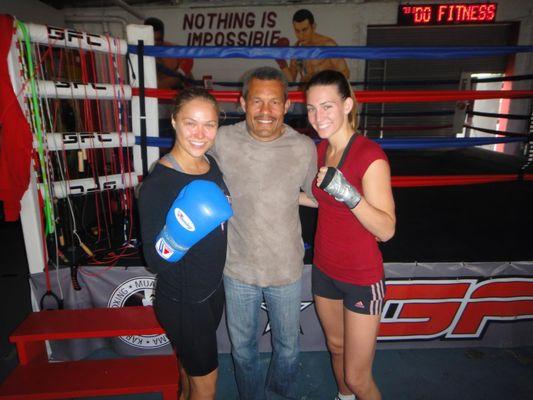 Training with With Ronda Rousey and Mikaela Mayer before they became famous